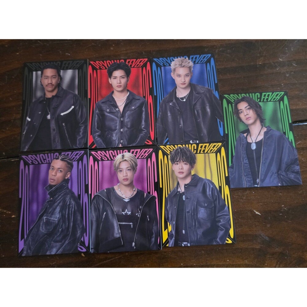 Psychic Fever The Roots Photocard Set